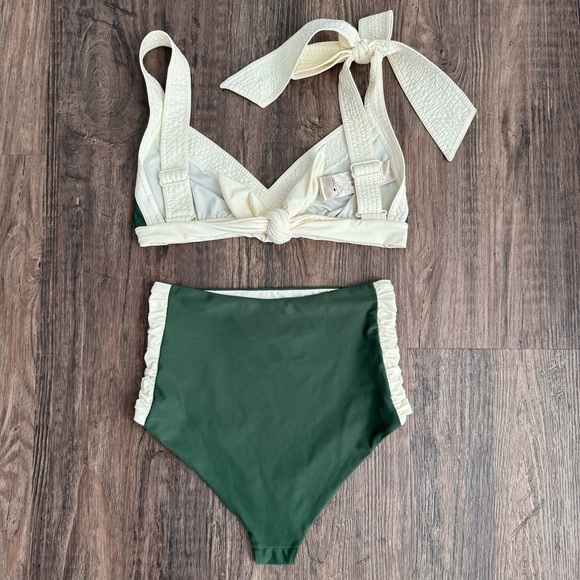 Joanna Ortiz Selva Green Bikini Set - Small - Picture 4 of 16